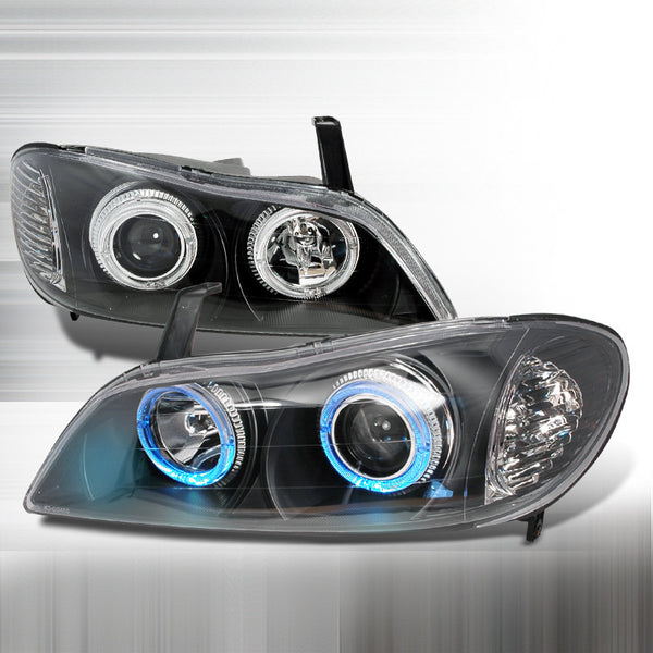 PROJECTOR HEADLIGHTS BLACK